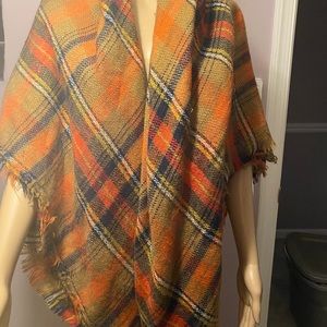 Multi-color blanket/bandana scarf